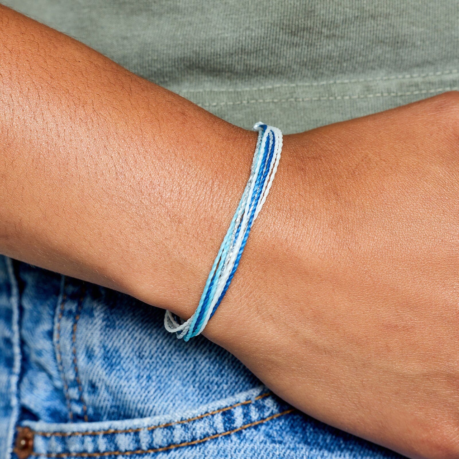 Silver Surf Bracelet