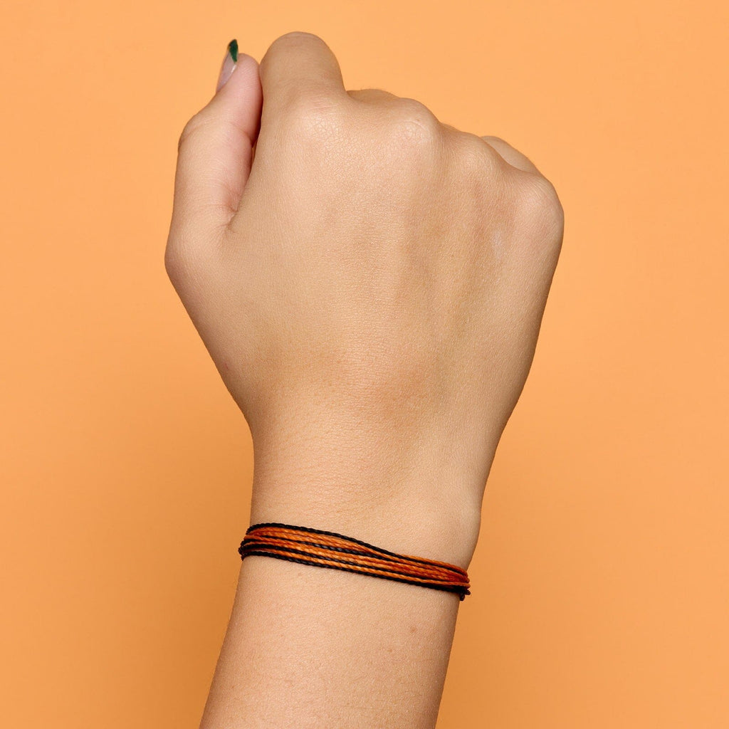 Black & Orange Bracelet