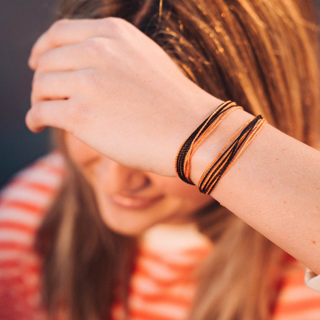 Black & Orange Bracelet