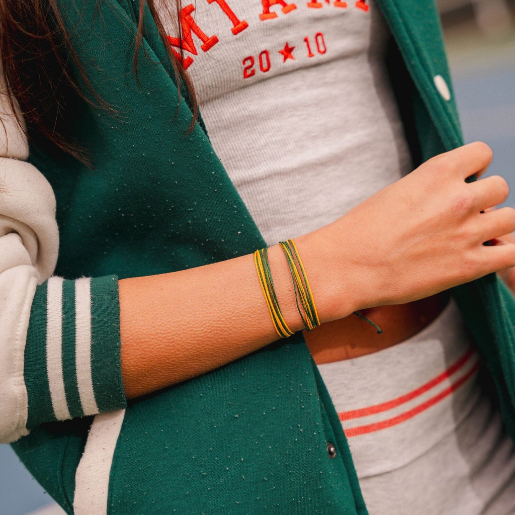 Green & Yellow Bracelet