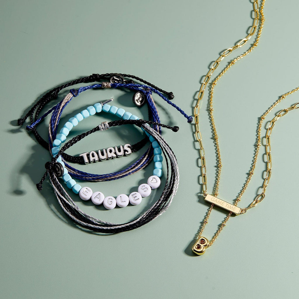 Navy & Grey Bracelet