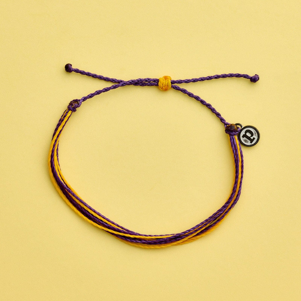 Purple & Yellow Bracelet
