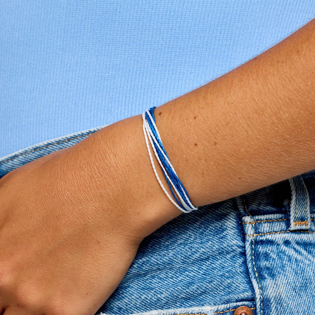 Blue & White Bracelet