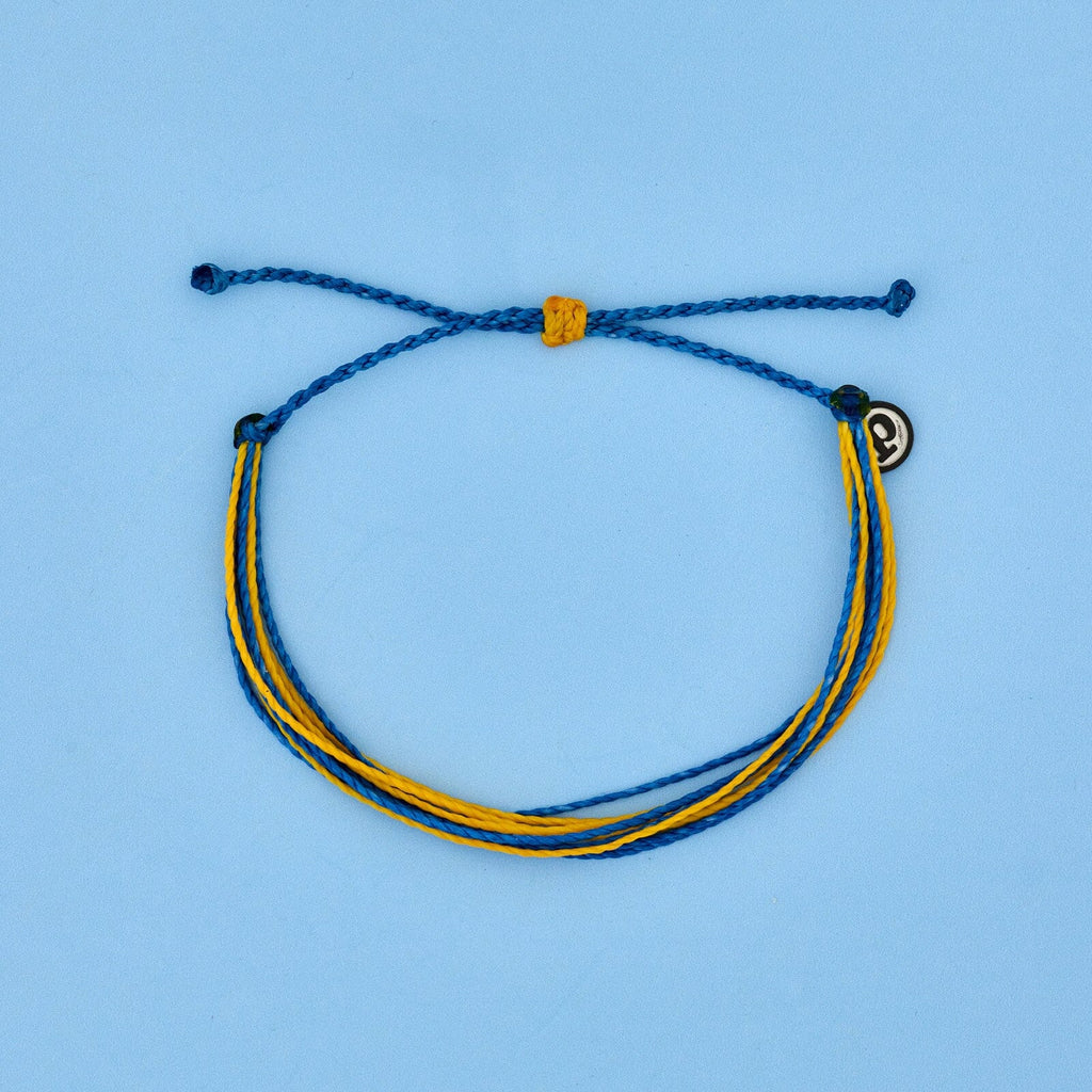 Light Blue & Yellow Bracelet