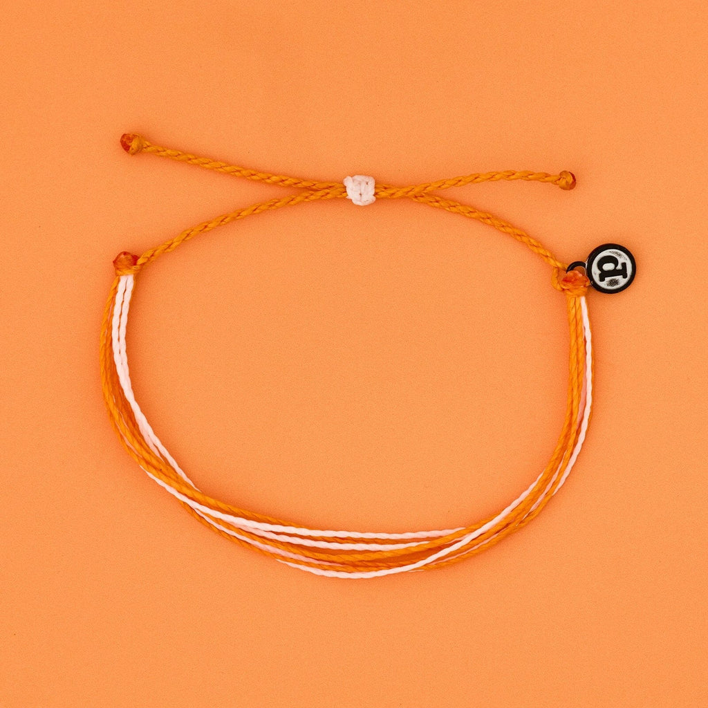 Orange & White Bracelet