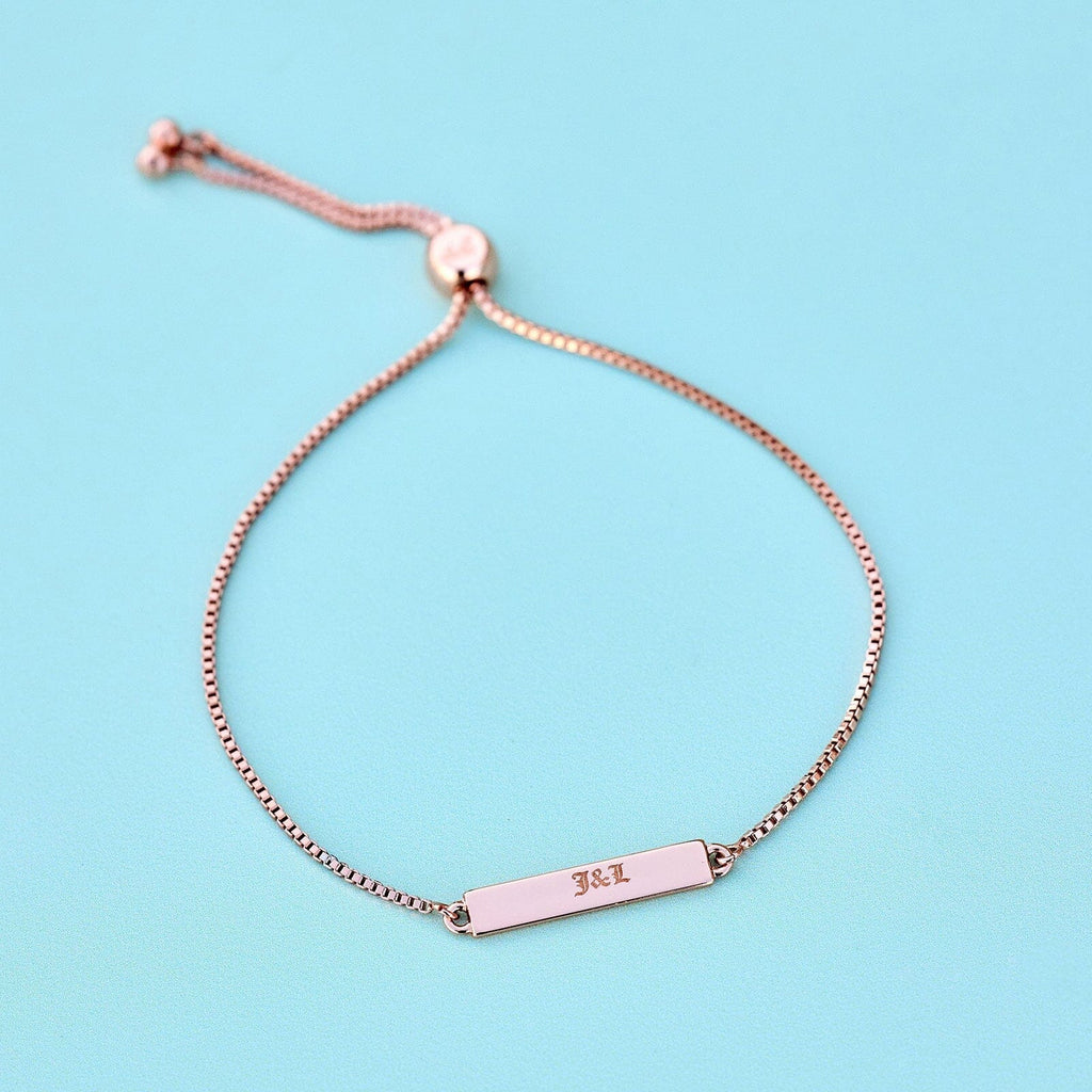 Engravable Double-Sided Bar Bracelet