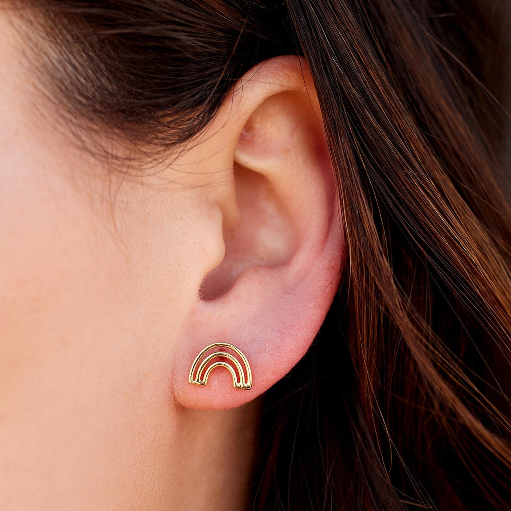 Chasing Rainbows Stud Earrings