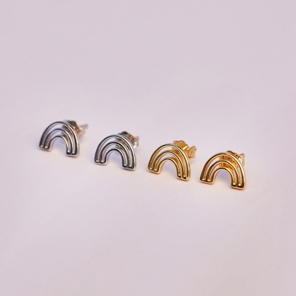 Chasing Rainbows Stud Earrings