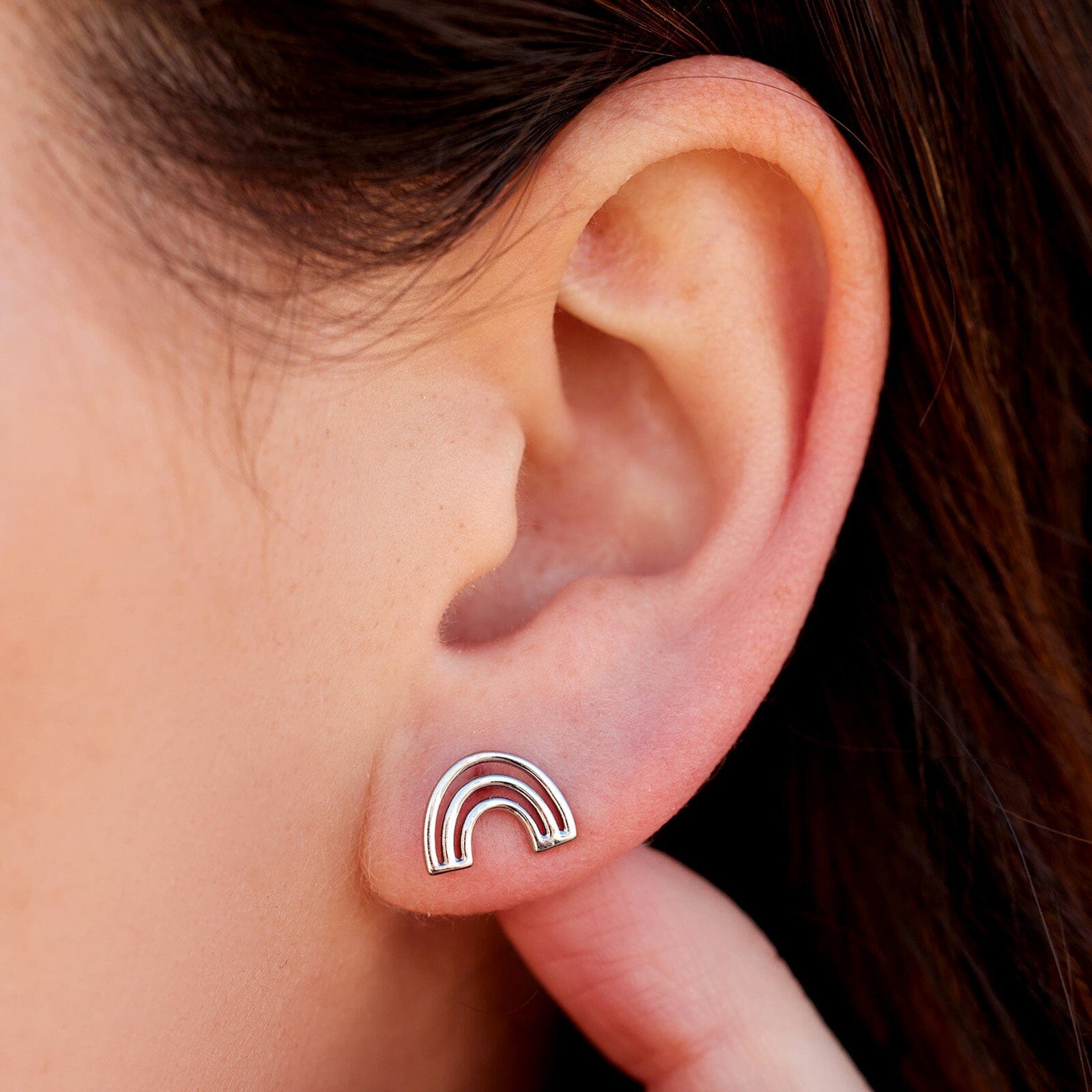 Chasing Rainbows Stud Earrings