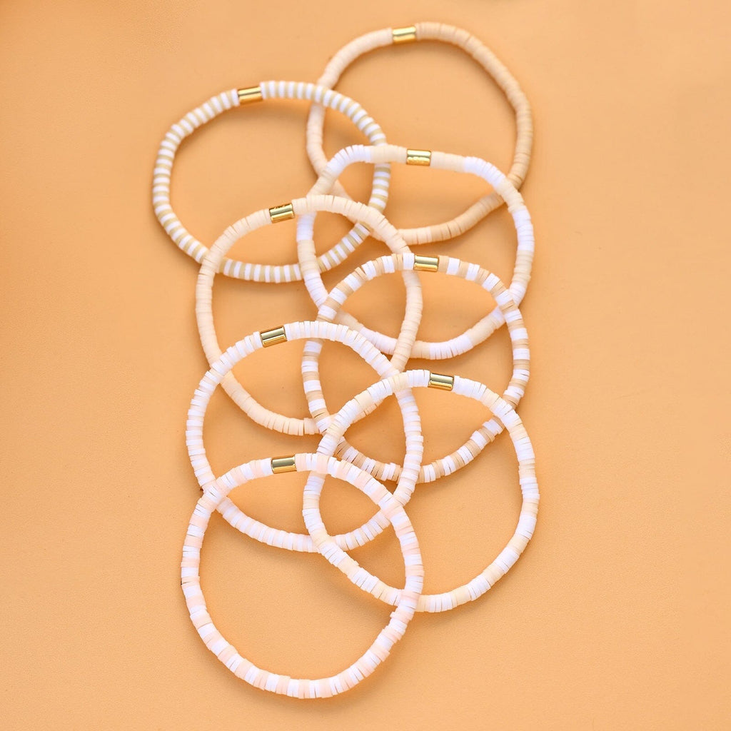 Leche Stretch Bracelet Set of 8