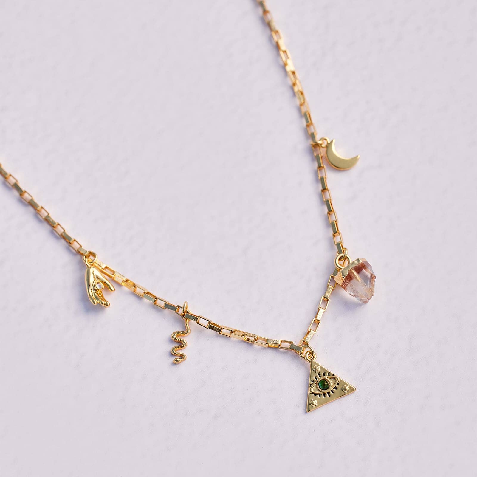 Mystics Mixed Charms Choker