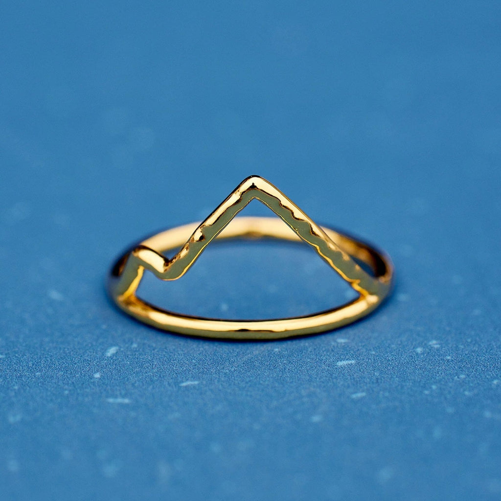Outdoorsy Gals Mountain Statement Ring