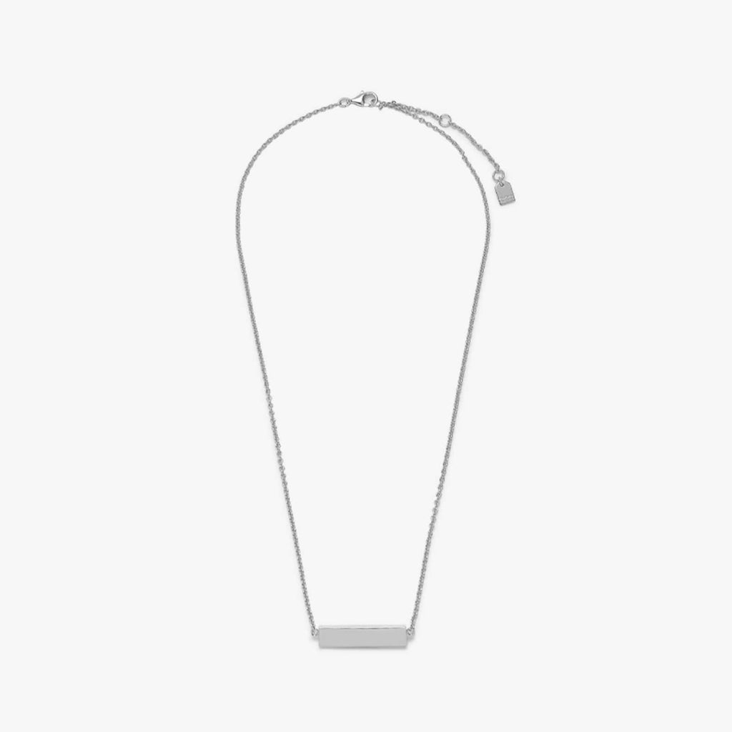 Demi-Fine Engravable Bar Necklace