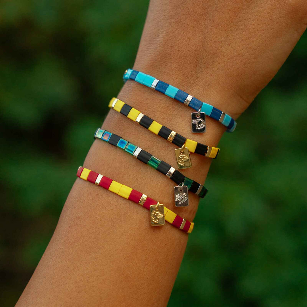 Ravenclaw™ Tile Bead Stretch Bracelet