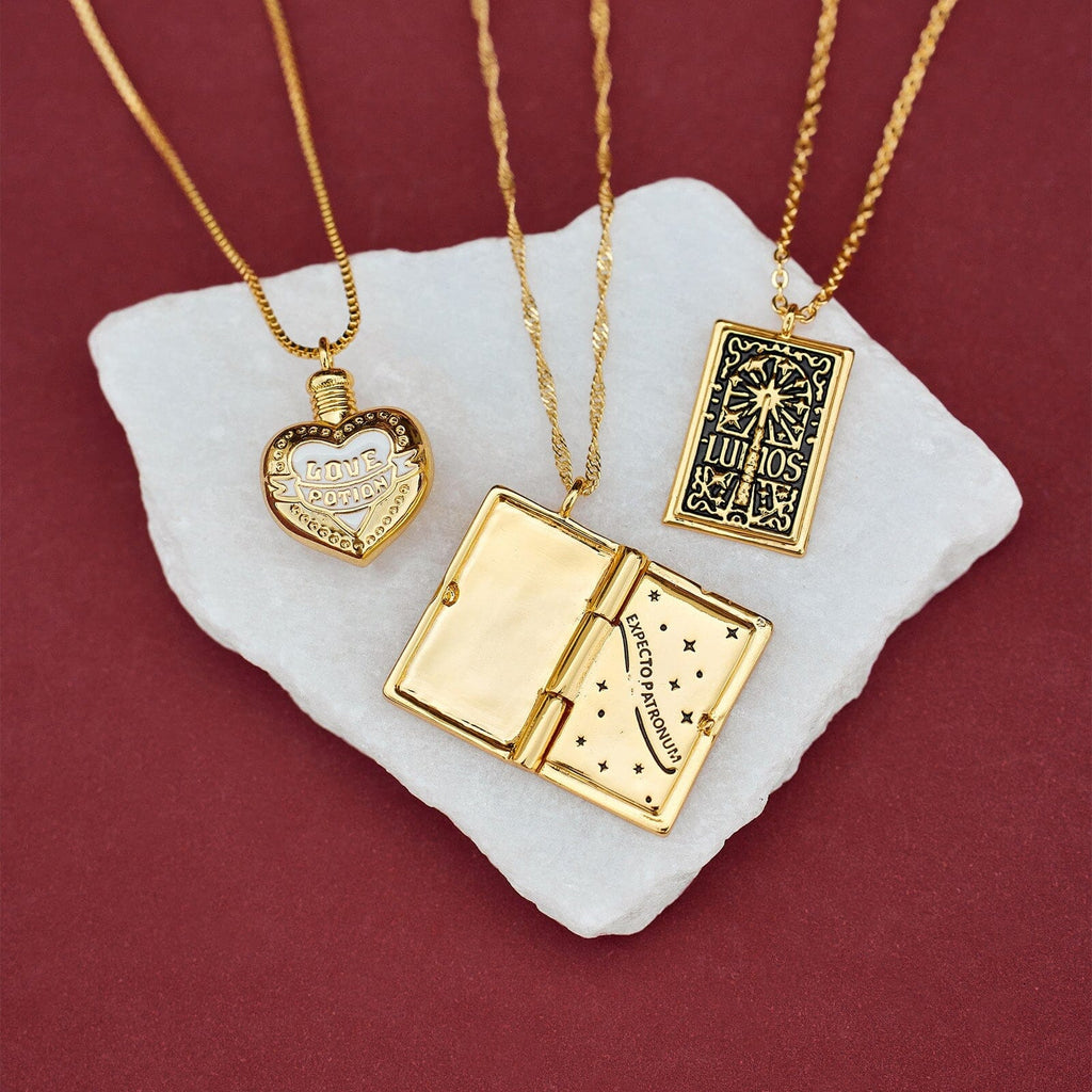 Book of Magic Pendant Necklace