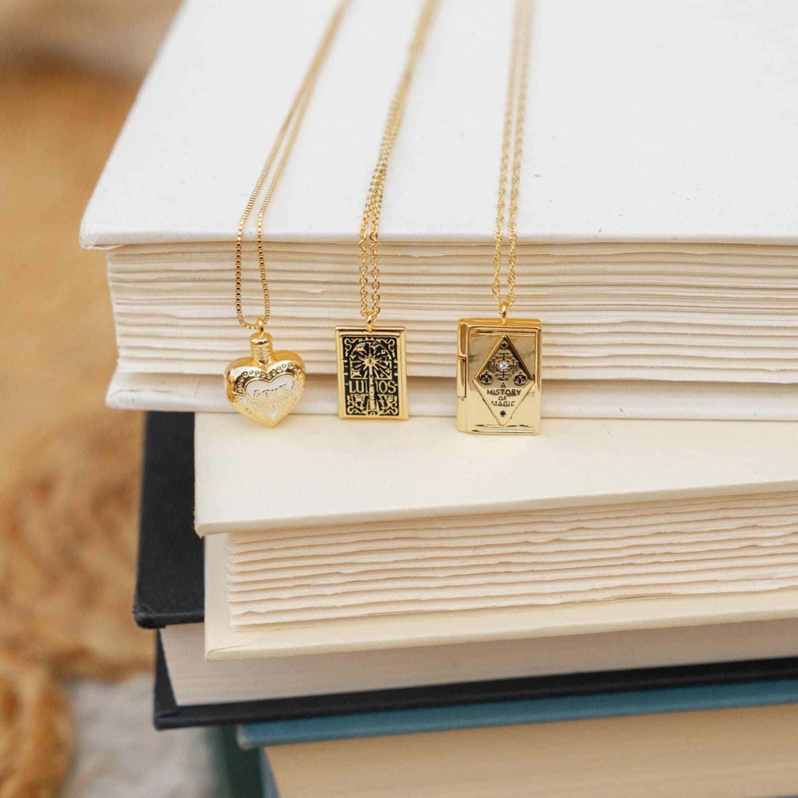 Book of Magic Pendant Necklace
