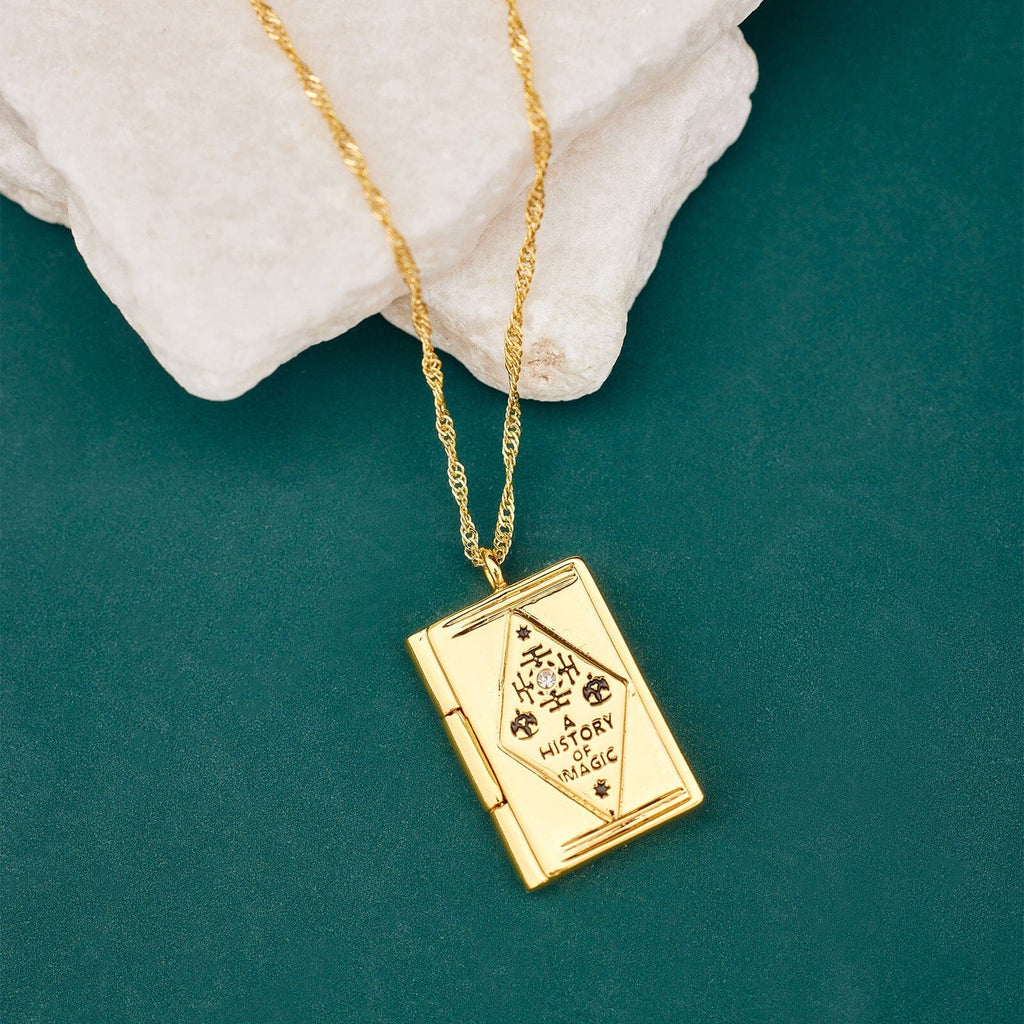 Book of Magic Pendant Necklace