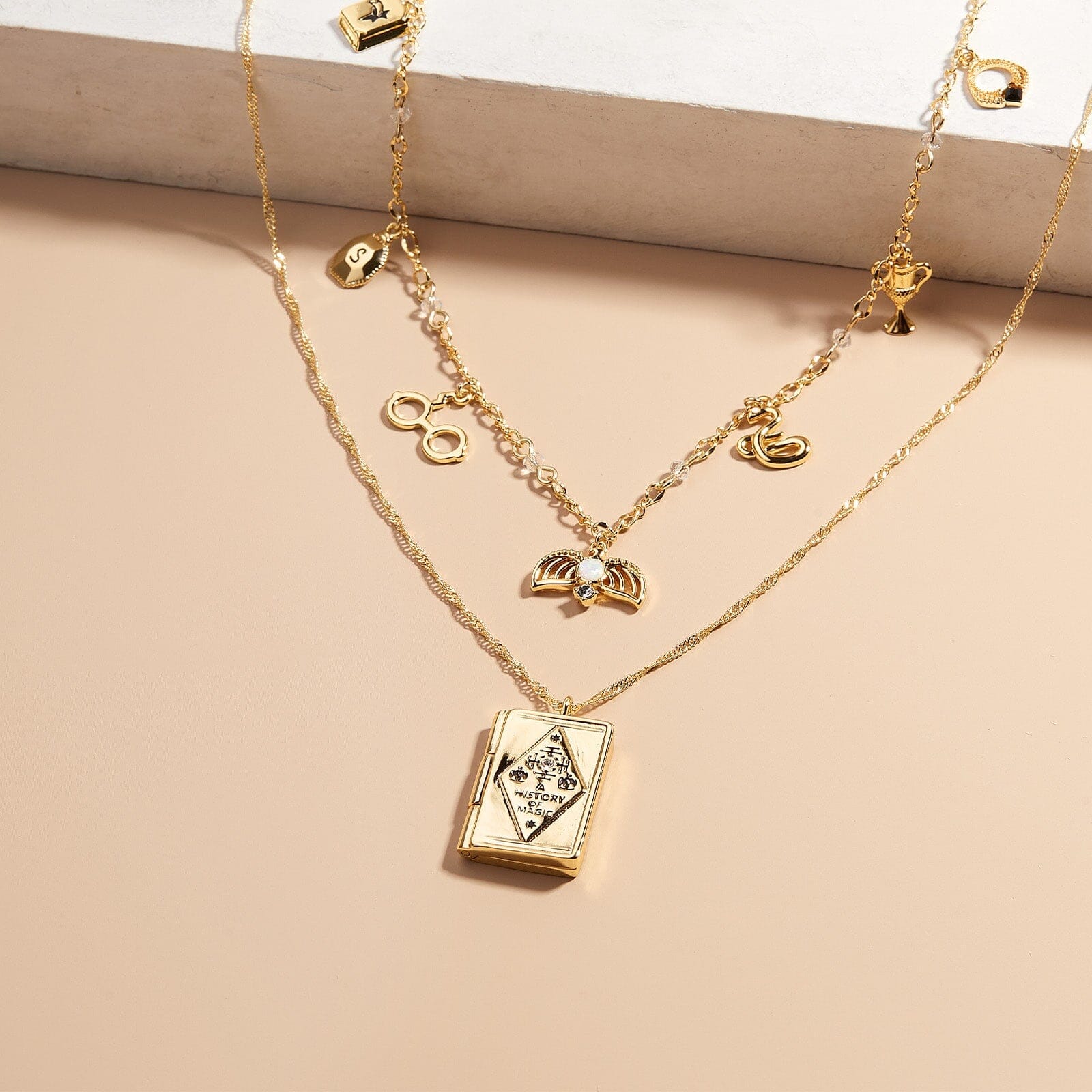 Book of Magic Pendant Necklace