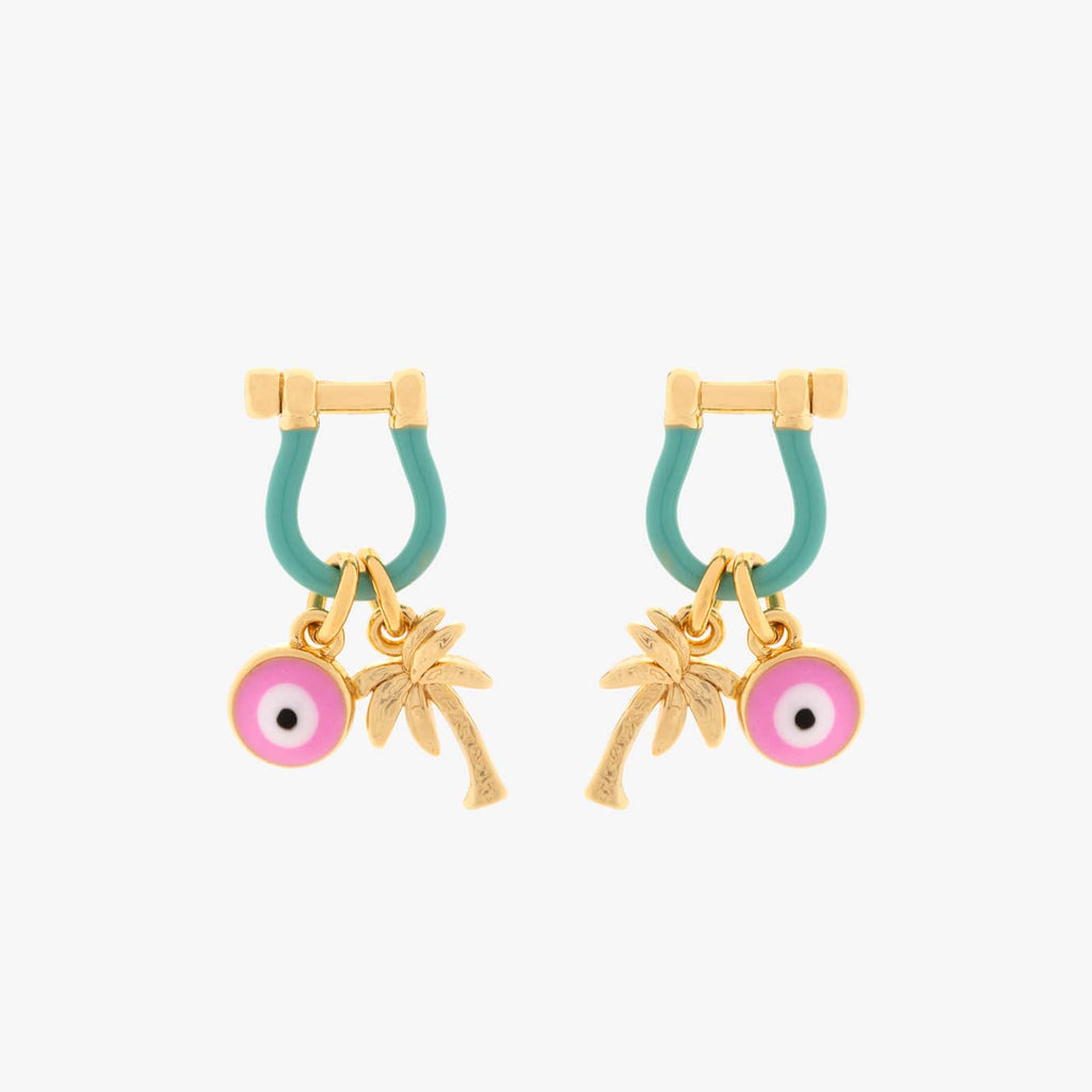 Bonne Chance Charm Earrings