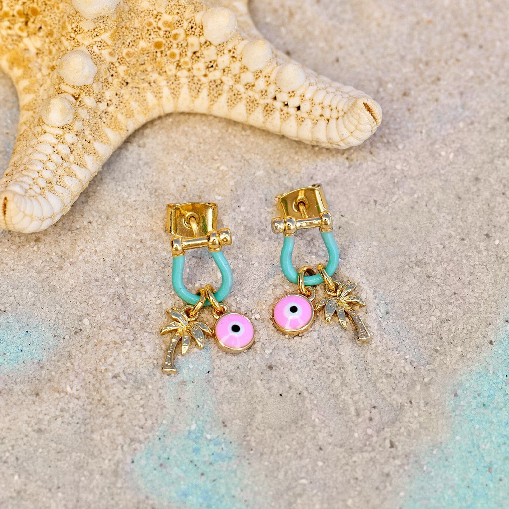 Bonne Chance Charm Earrings