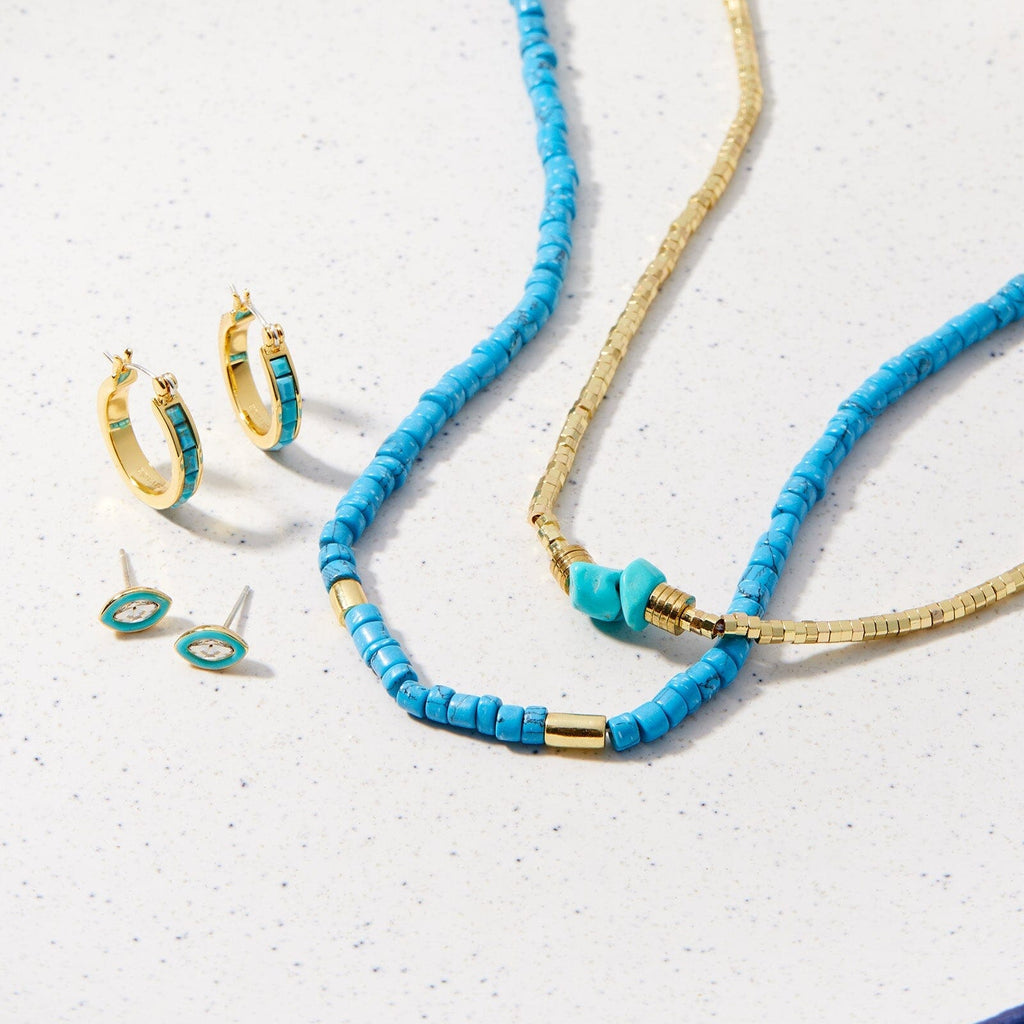 Cerulean Stud Earrings