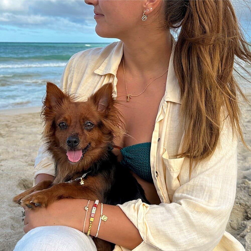 Paw Heart Hoop Earrings