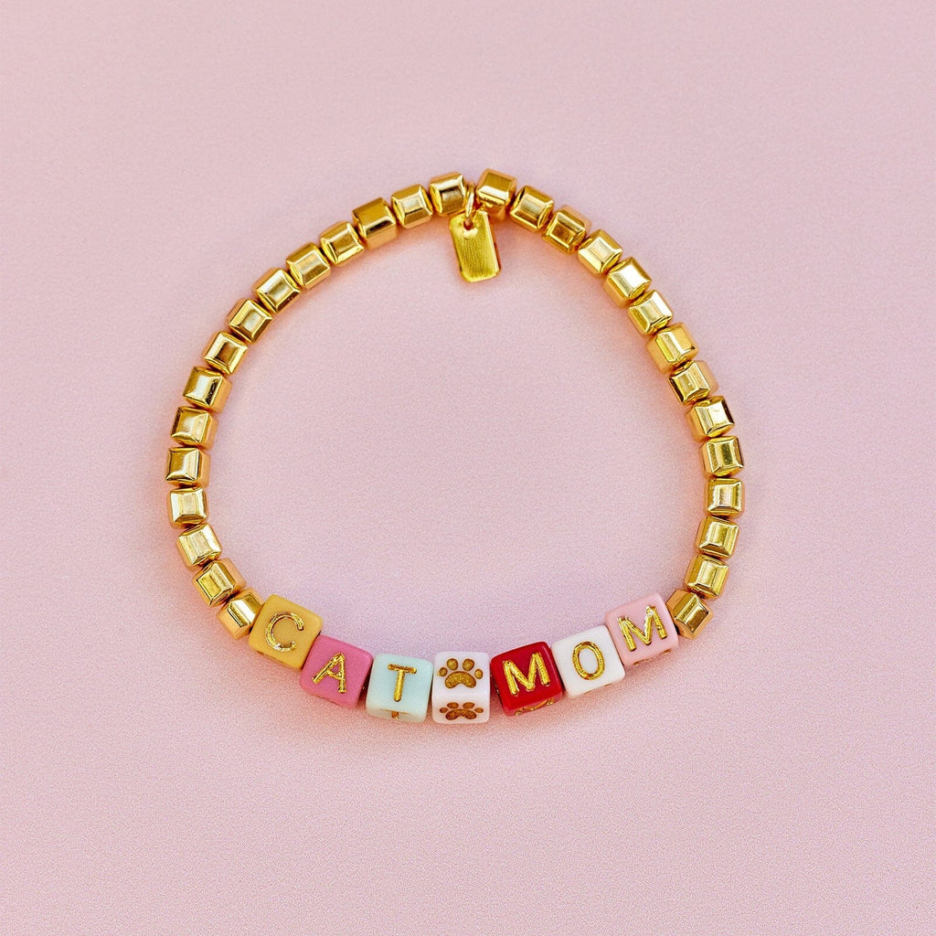 Cat Mom Stretch Bracelet