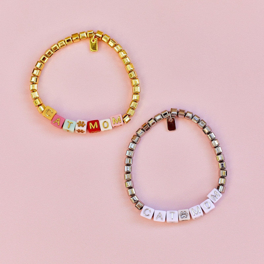 Cat Mom Stretch Bracelet