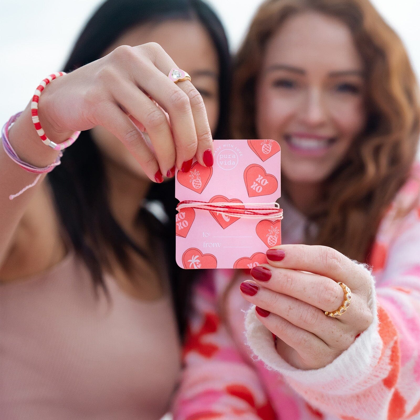 Red Cross Made With Love Original Bracelet Card