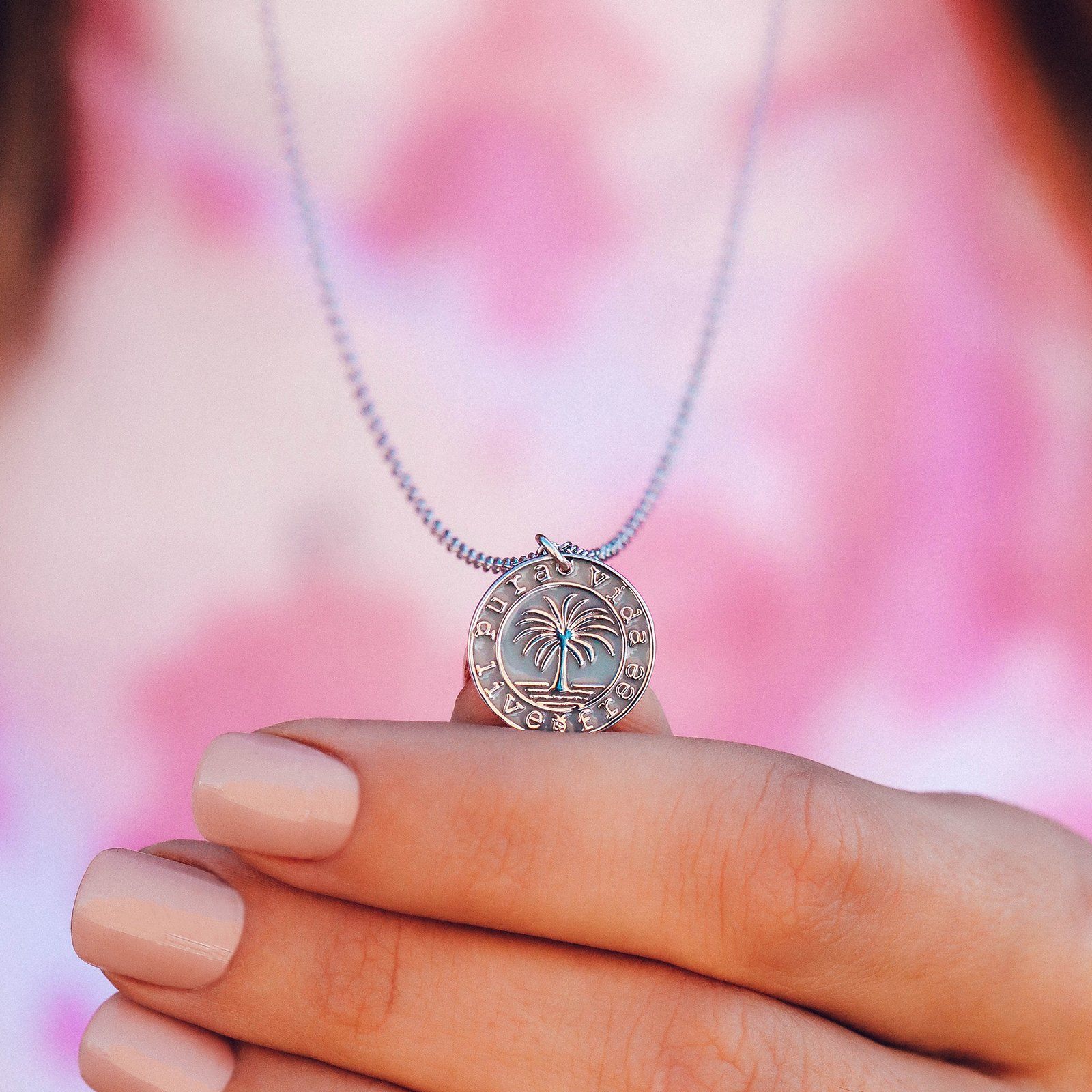 Pura Vida Medallion Necklace