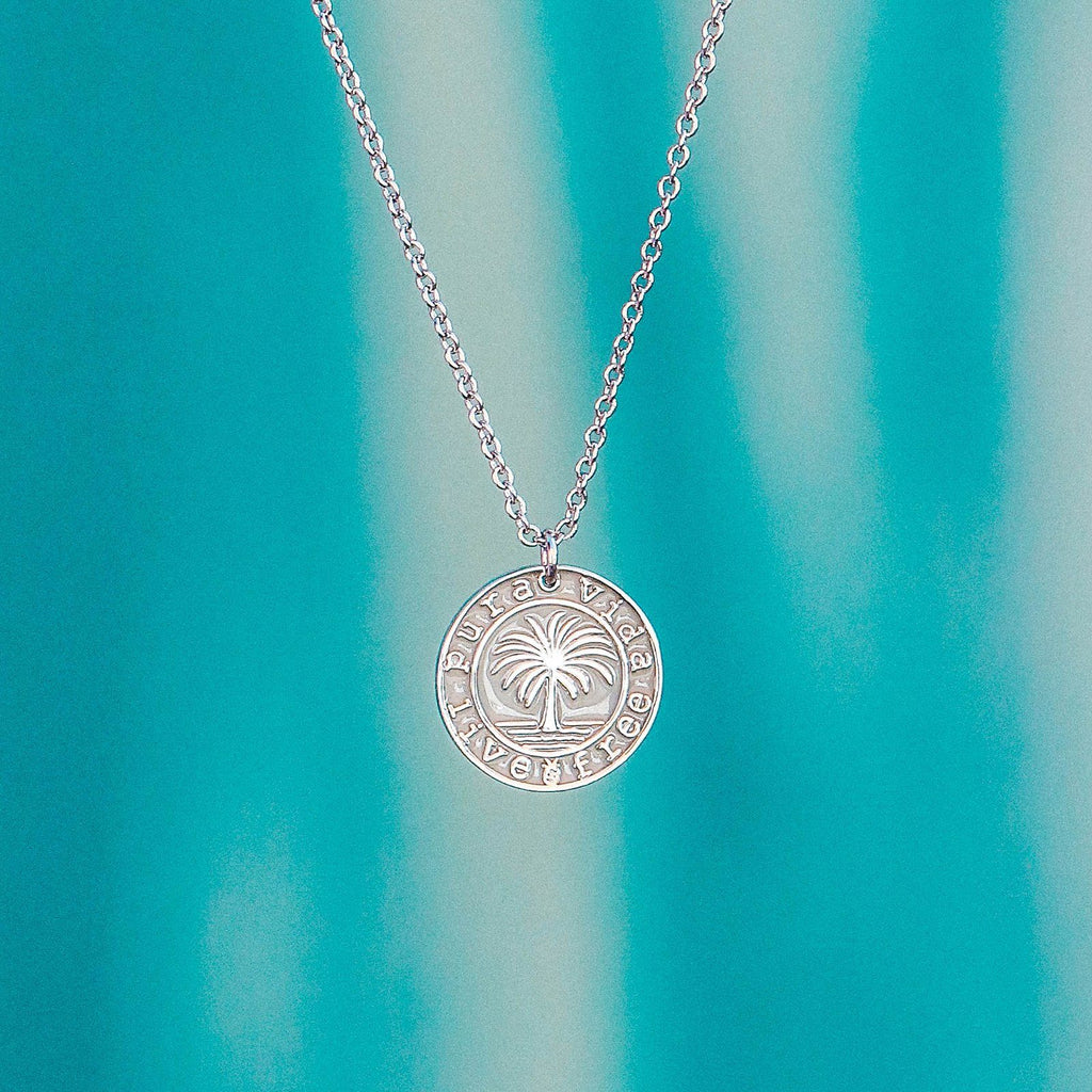 Pura Vida Medallion Necklace
