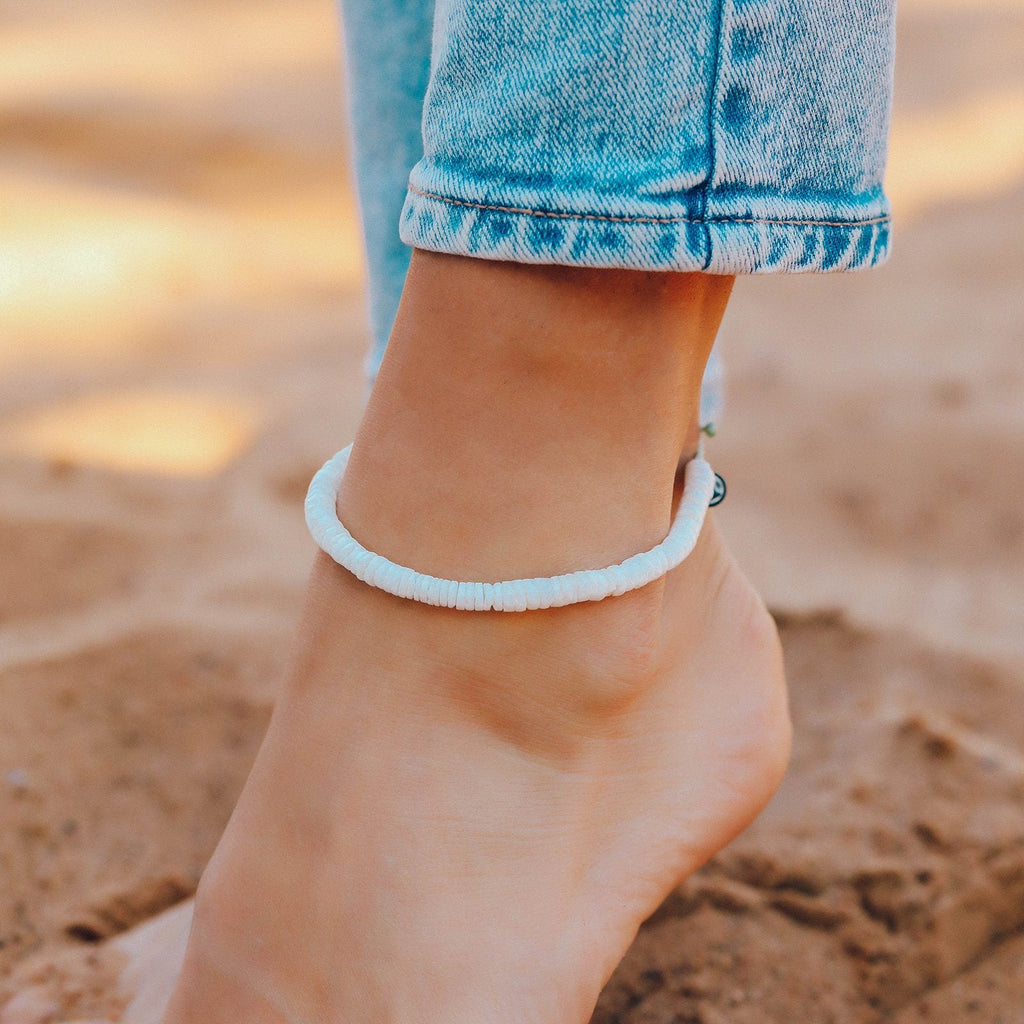 Puka Shell Anklet