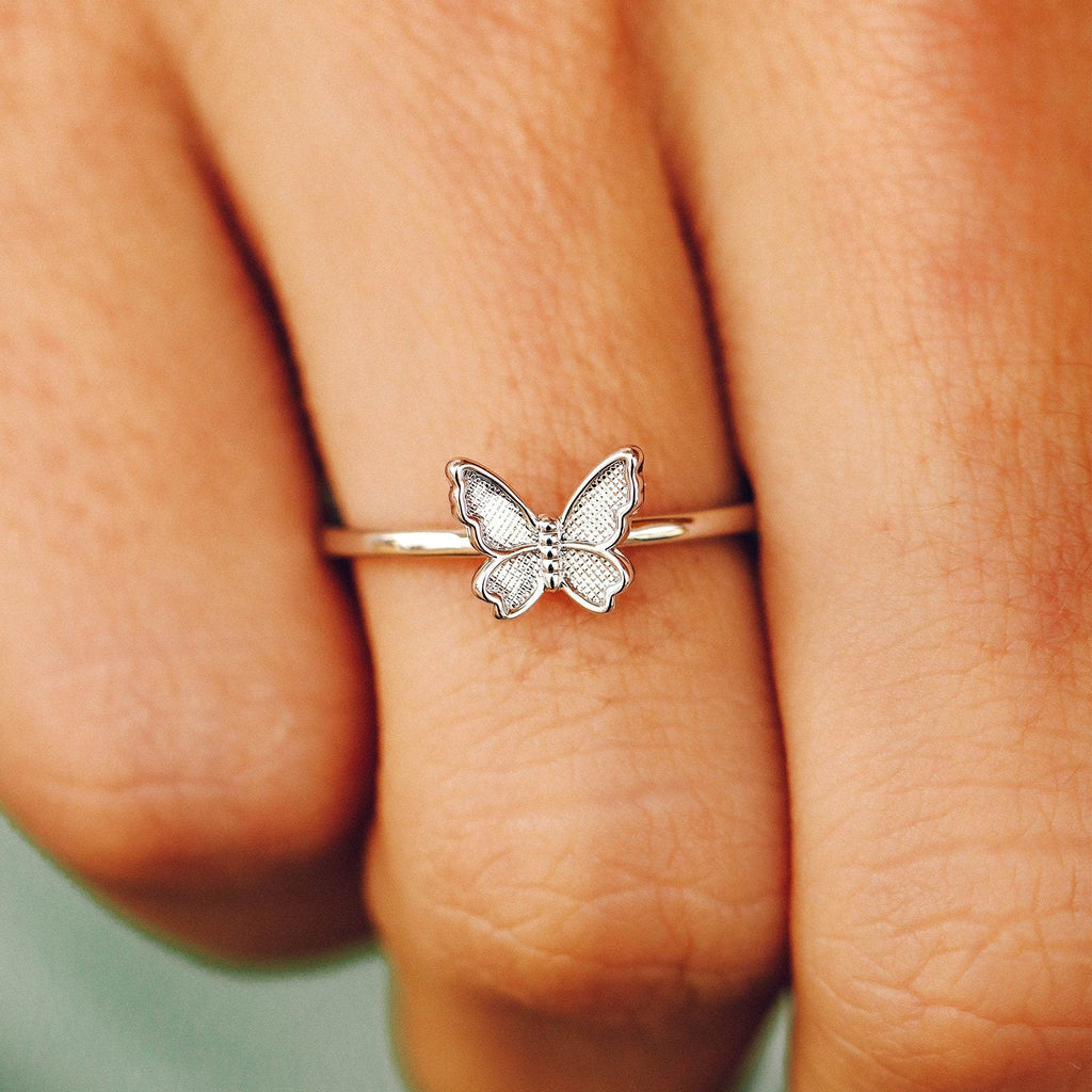 Butterfly In Flight Ring