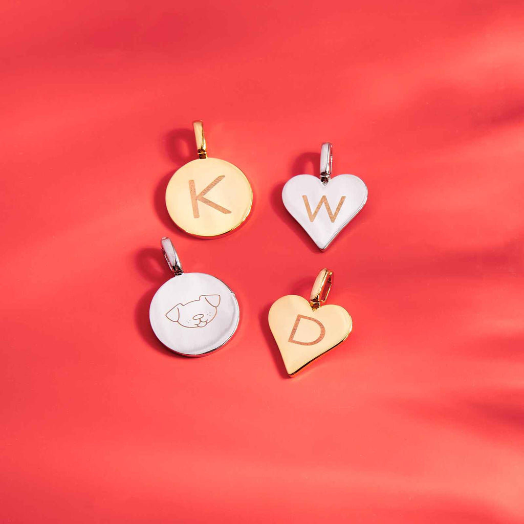 Engravable Coin Harper Charm