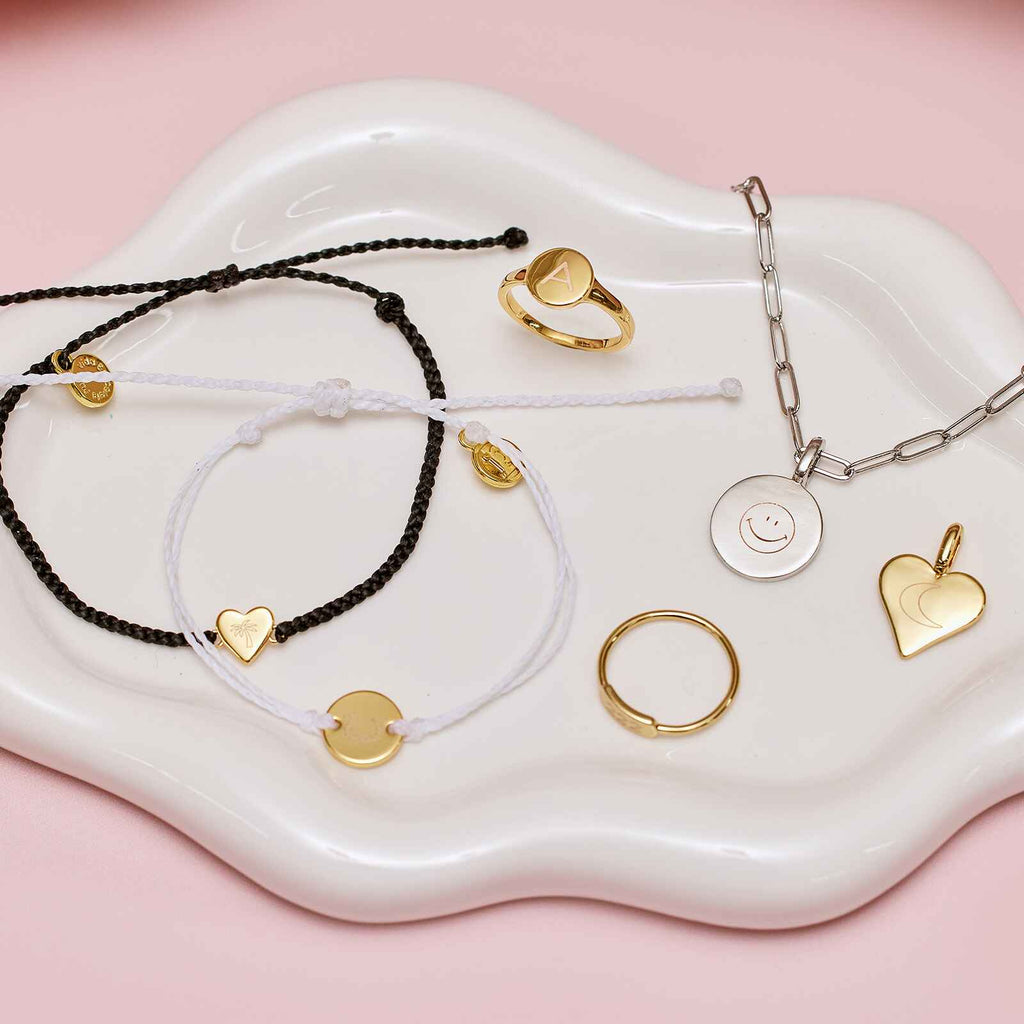 Engravable Heart Harper Charm