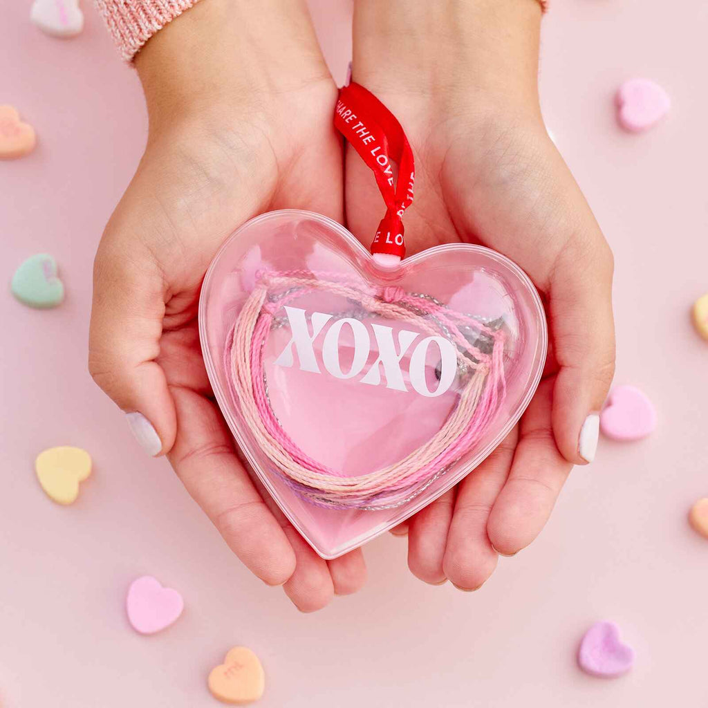 Heart Strings Bracelet Friendship 5 Pack