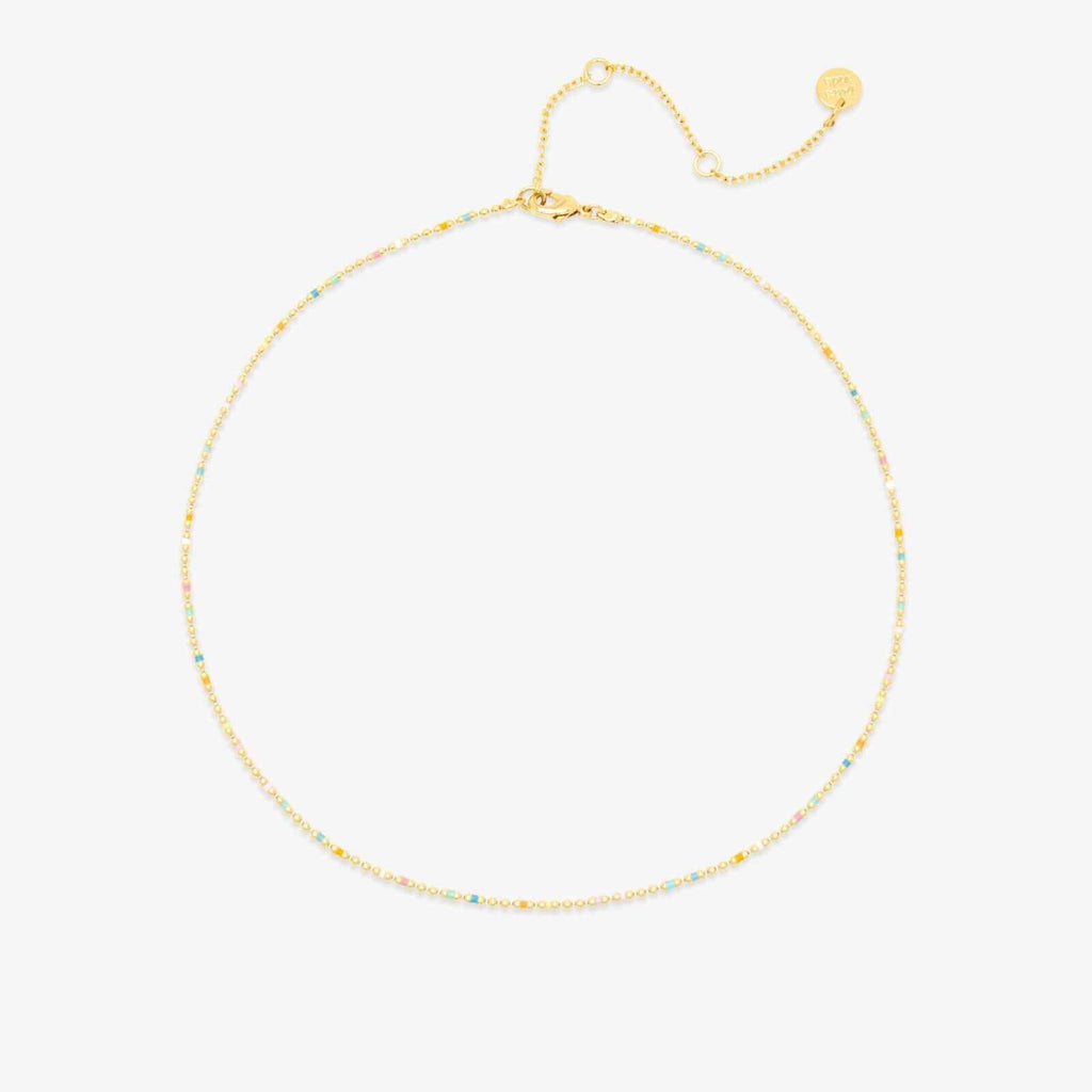 Dainty Enamel Chain Choker