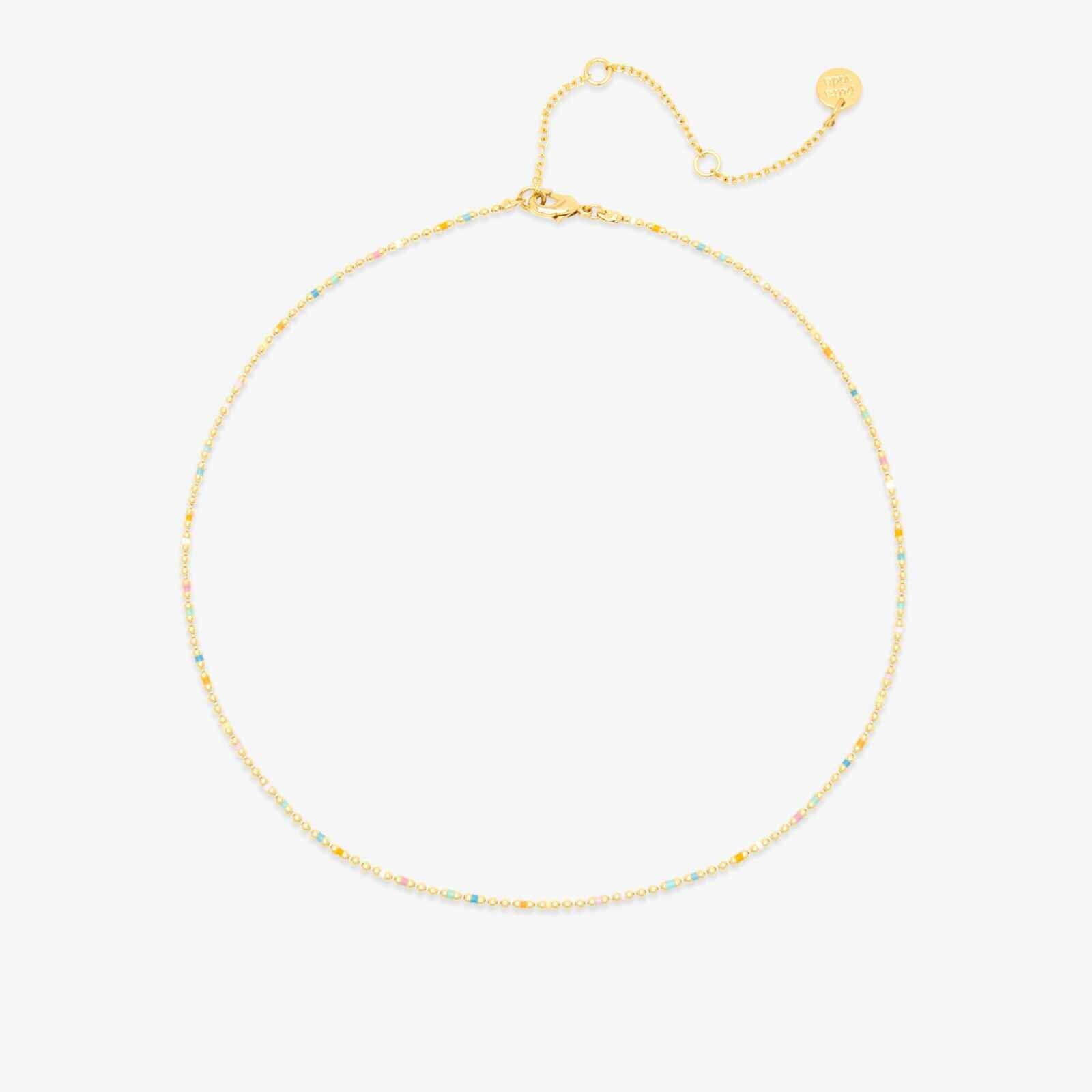 Dainty Enamel Chain Choker
