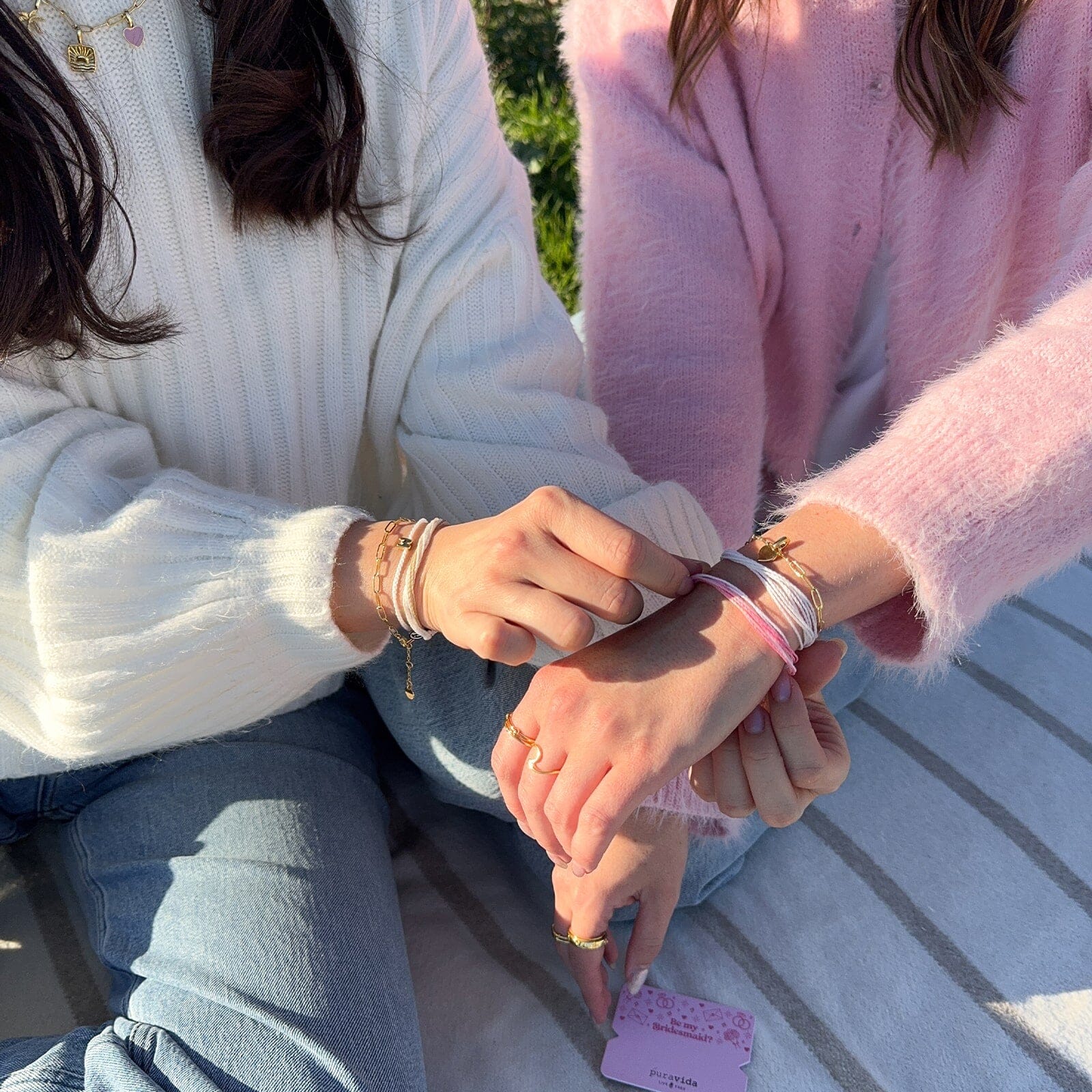 Bridesmaid Bracelet Card