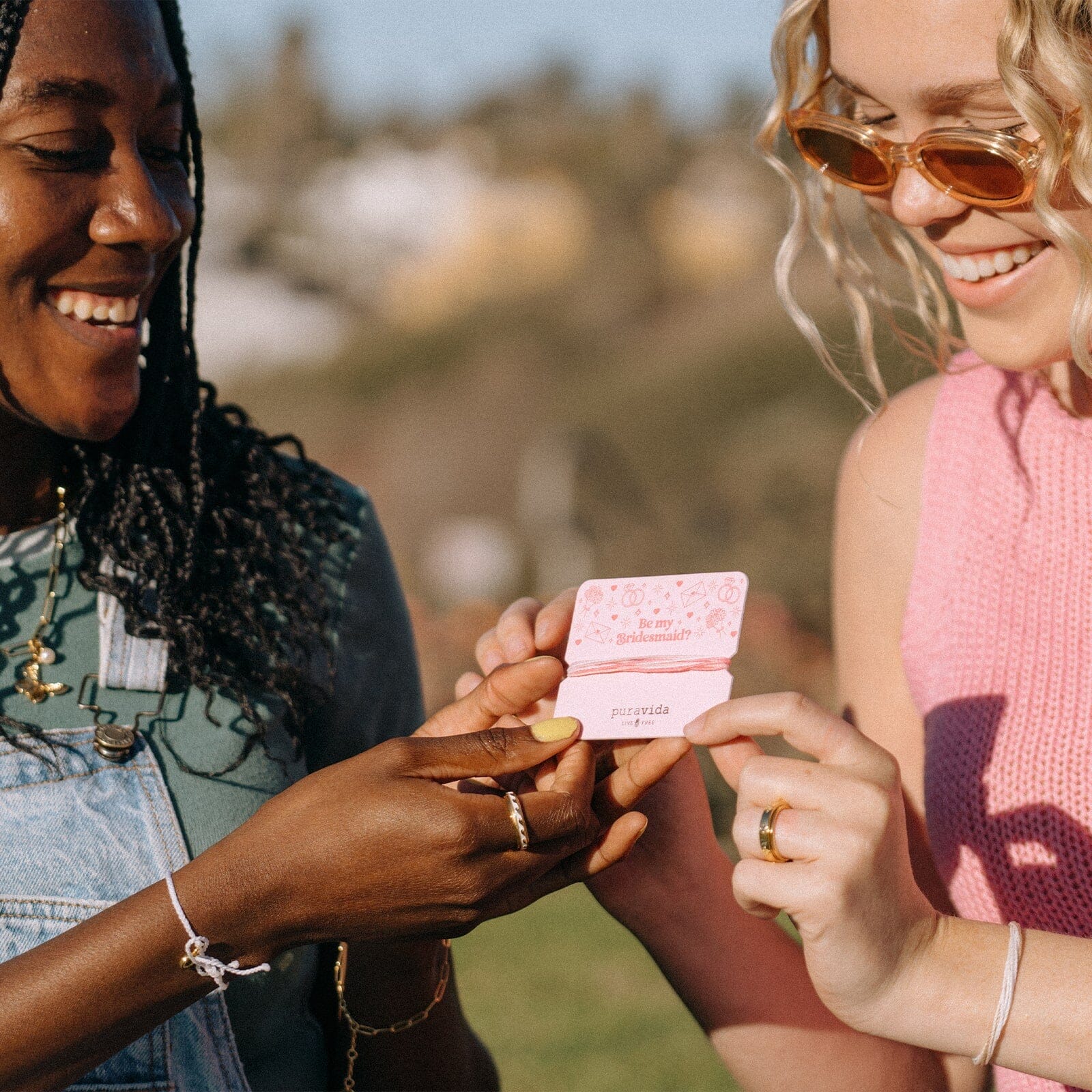 Bridesmaid Bracelet Card