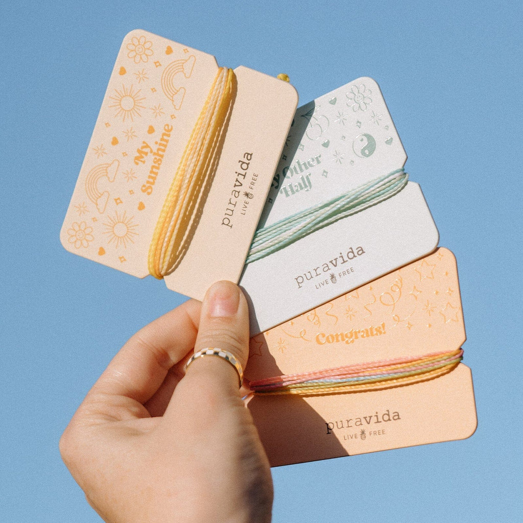 My Sunshine Bracelet Card