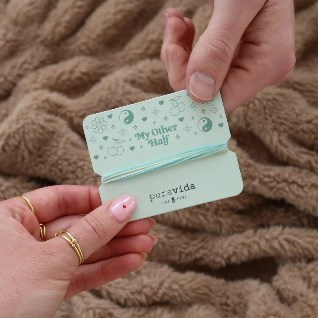 My Other Half Bracelet Card