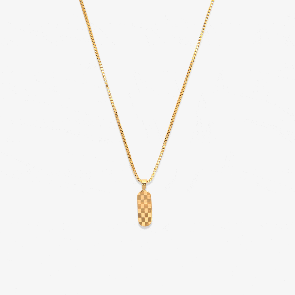 Skateboard Necklace