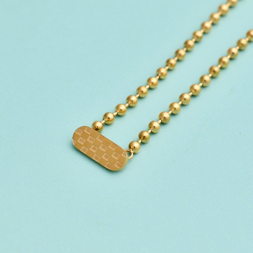 Skateboard Ball Chain Choker