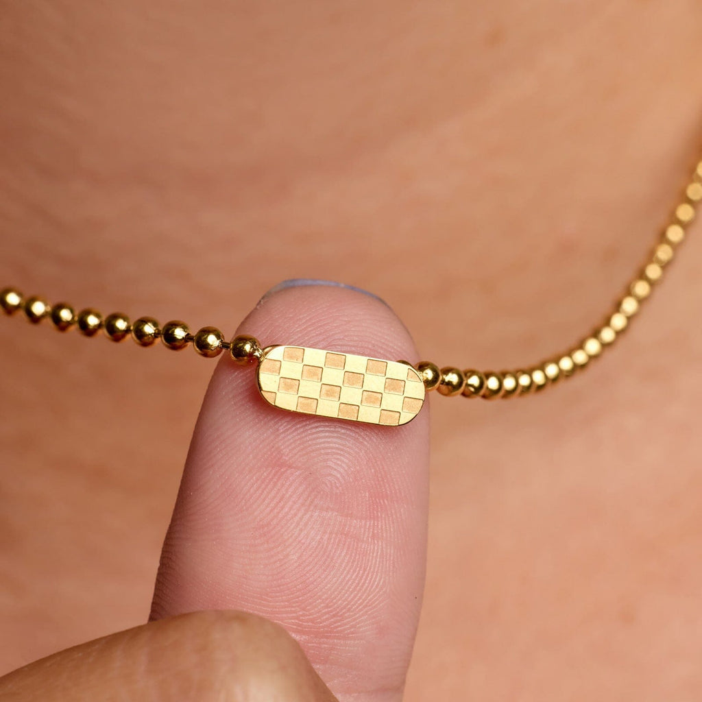 Skateboard Ball Chain Choker