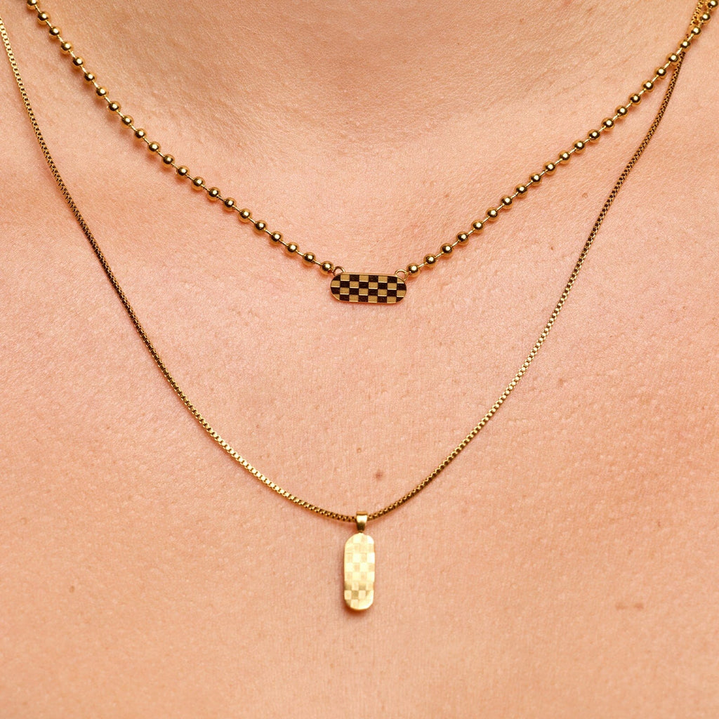 Skateboard Ball Chain Choker