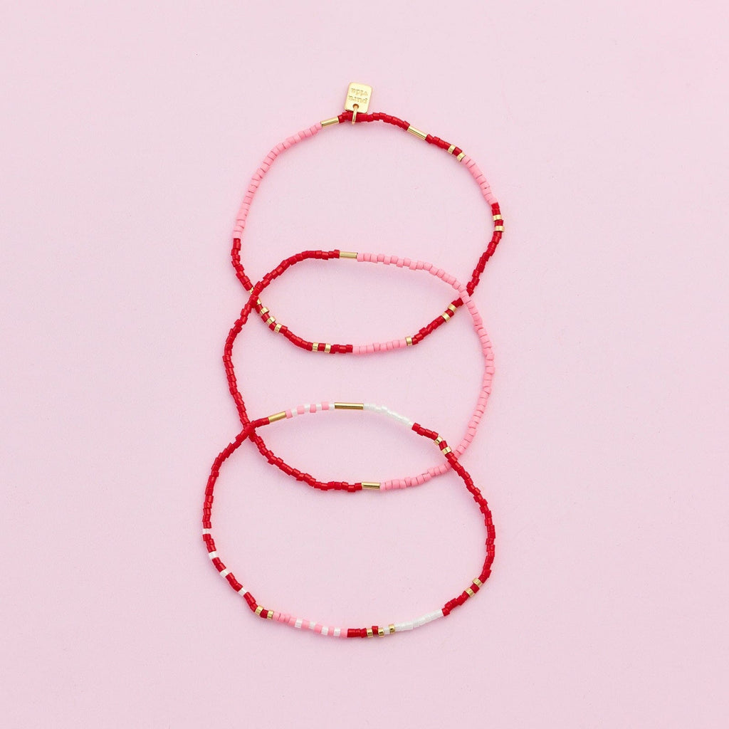 Be Mine Stretch Bracelet Set of 3