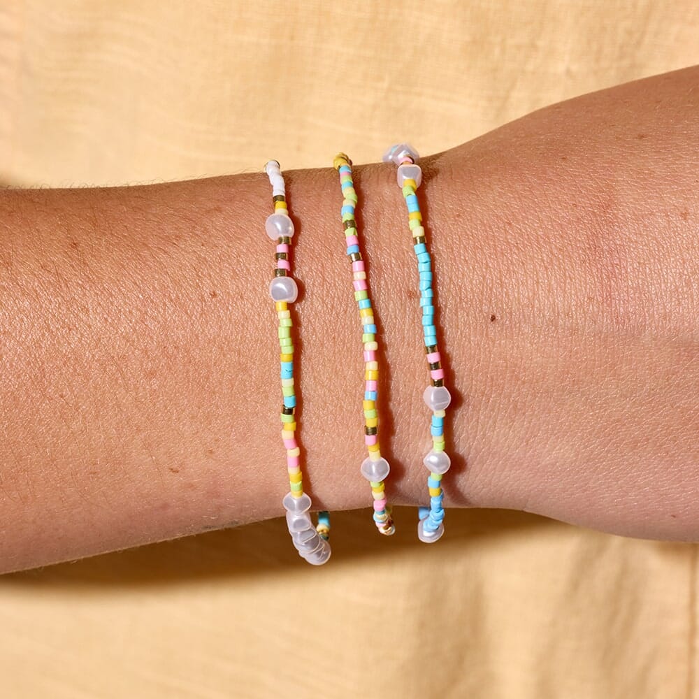 Lot de 3 bracelets extensibles Stage Lights