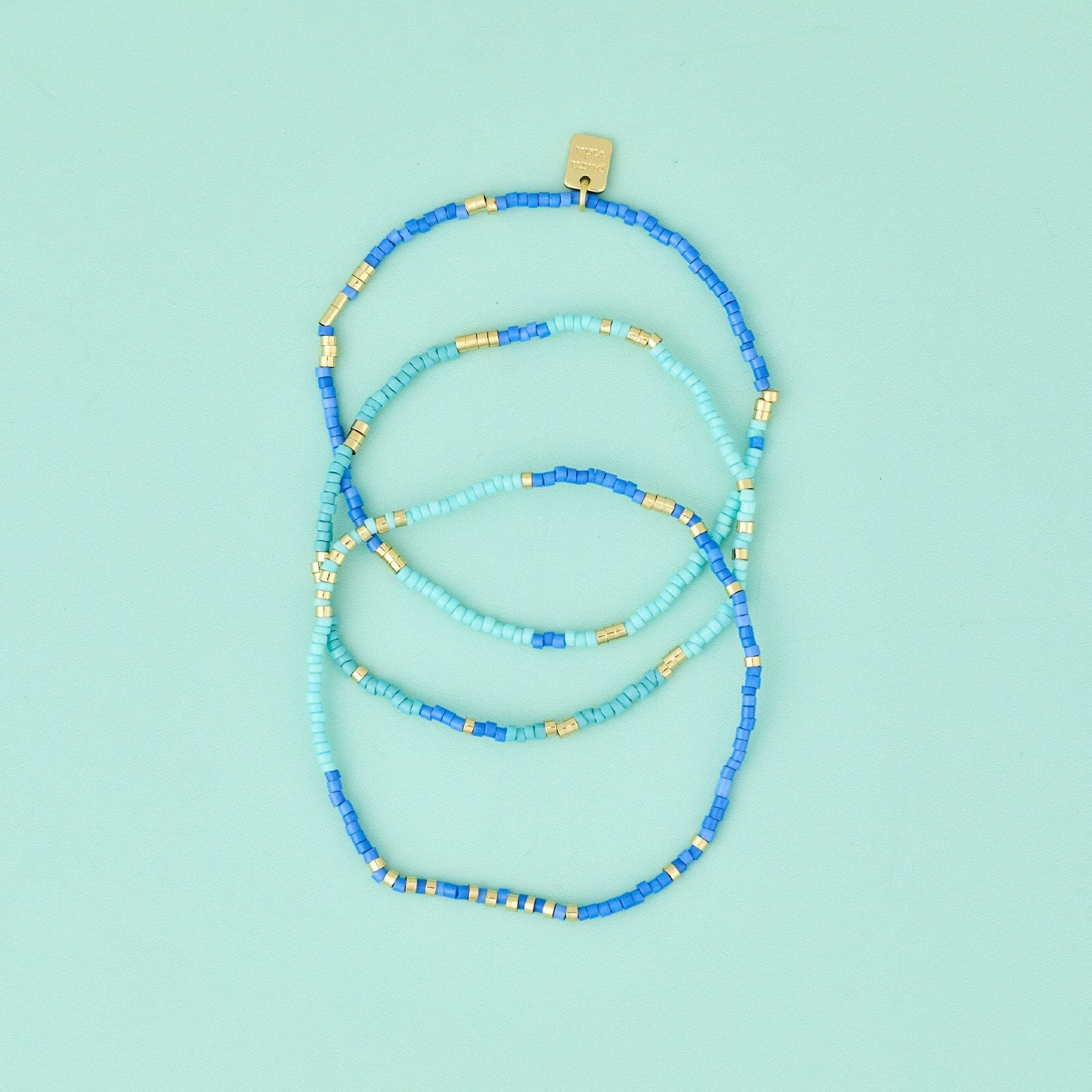 Out to Sea Bead Stretch Bracelet Set of 3