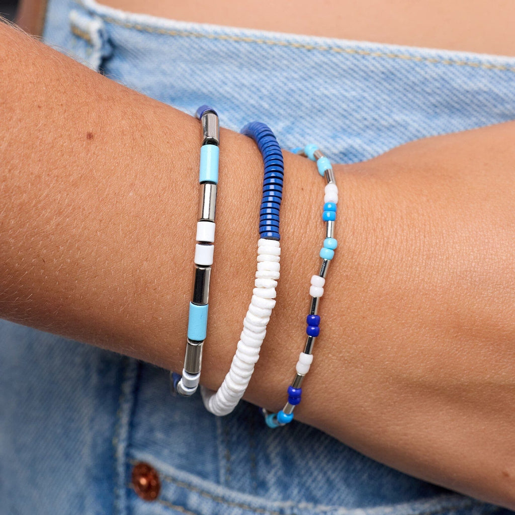 Shark Week Bead Stretch Bracelet Set of 3